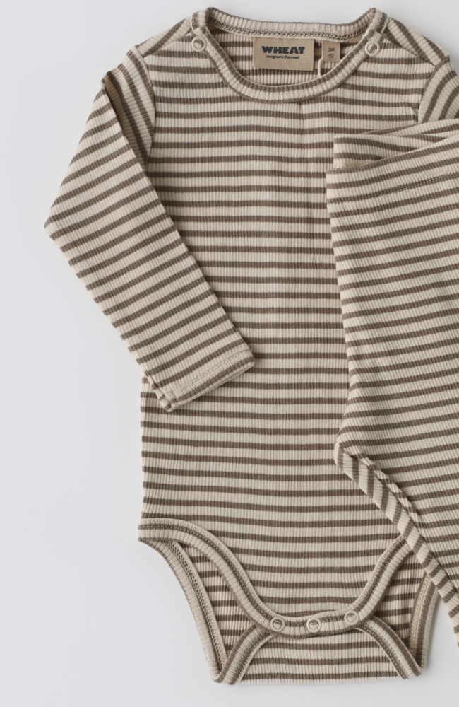Body L/S Berti - Stone Stripe