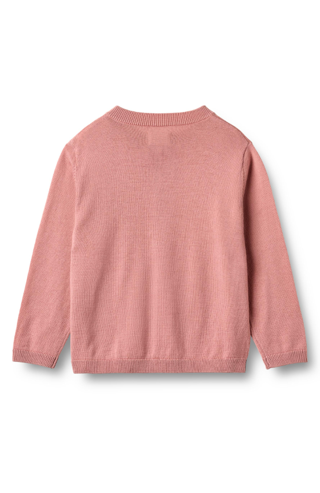Knit Wool Cardigan Nico - Rose st.93-128