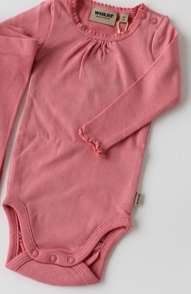 Rib Body L/S Lotta - Soft Pink