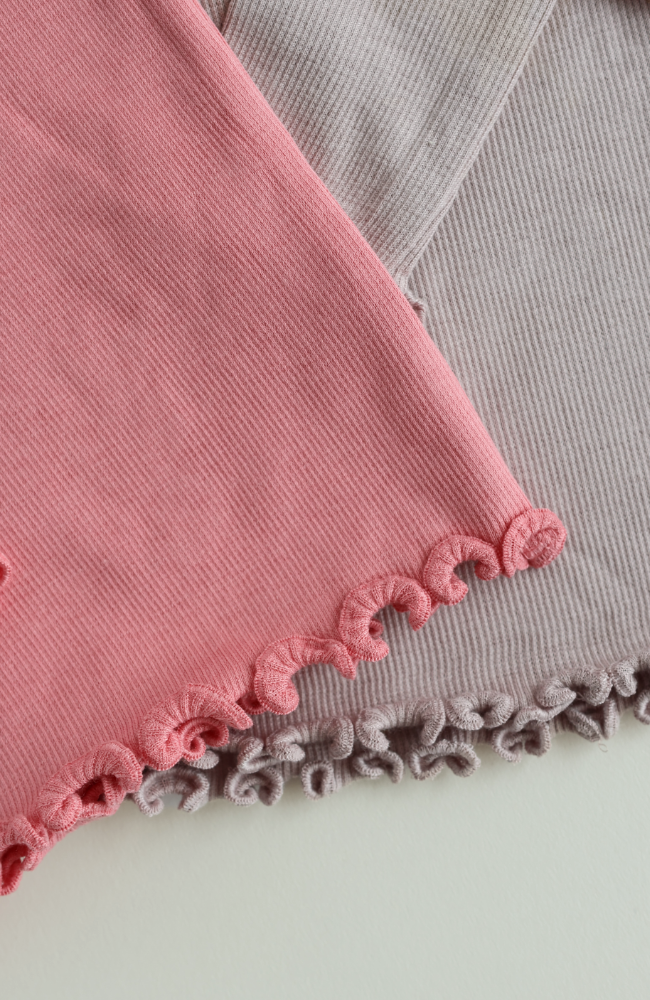 Rib T-Shirt L/S Reese - Soft Pink