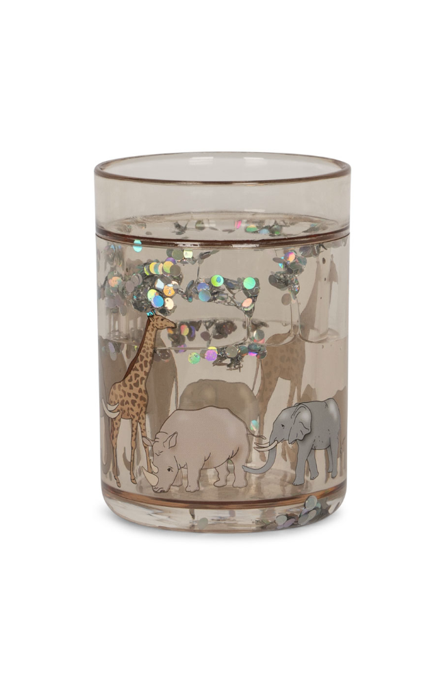 2 Pack Glitter Cup - Safari