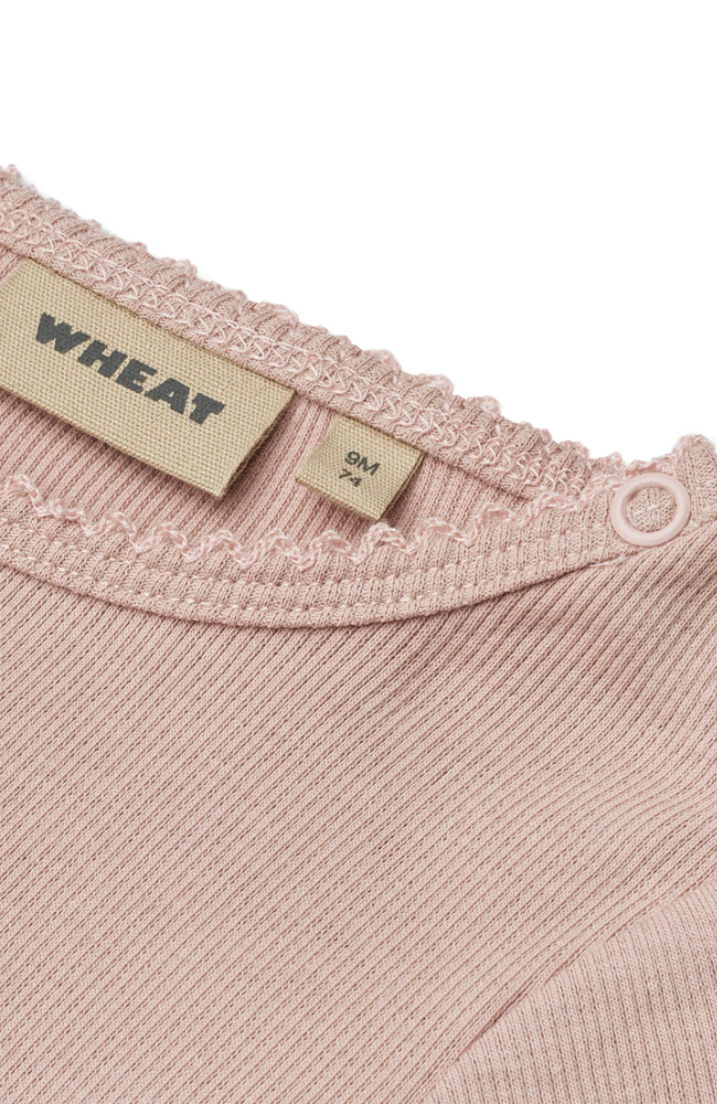 Rib Body L/S Regitze - Rose Powder