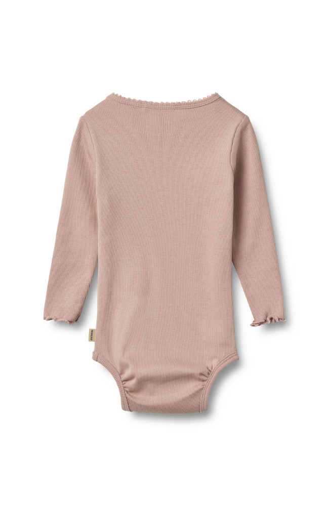 Rib Body L/S Regitze - Rose Powder