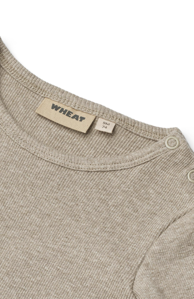 Rib Body L/S Spencer - Gravel Melange