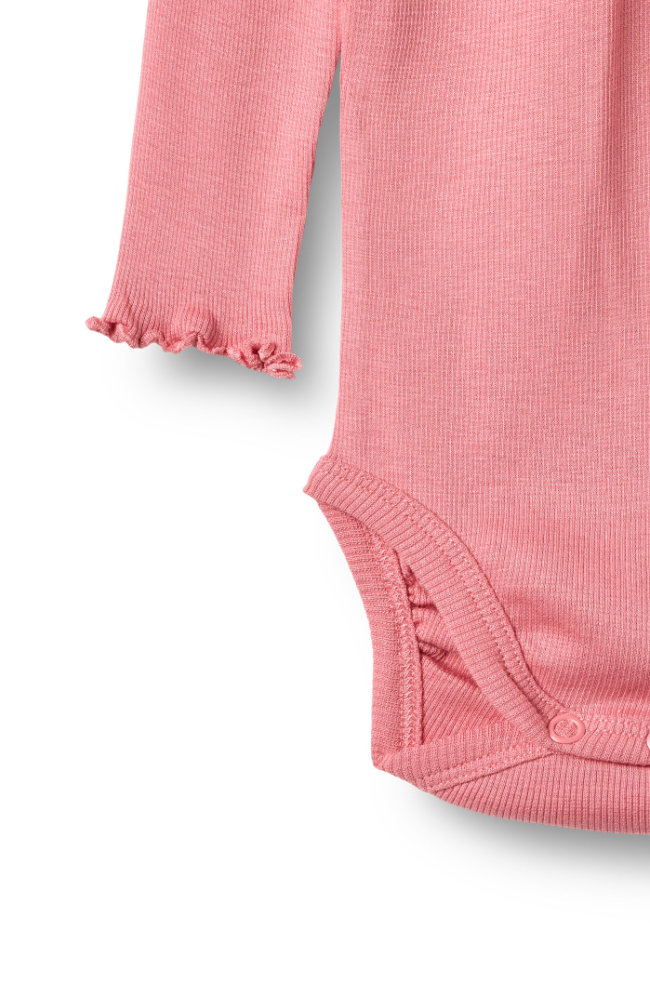 Rib Body L/S Lotta - Soft Pink