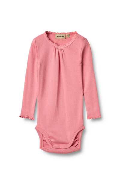 Rib Body L/S Lotta - Soft Pink
