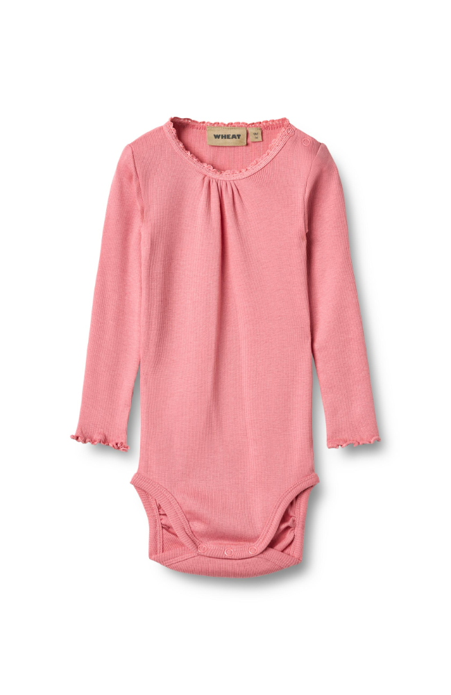 Rib Body L/S Lotta - Soft Pink