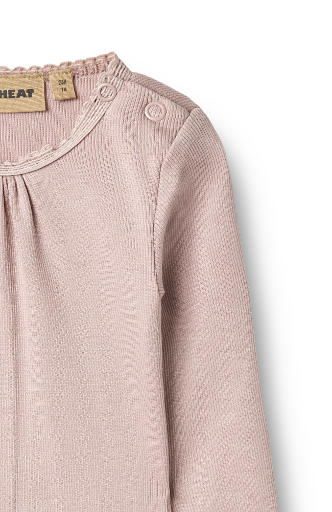 Rib Body L/S Lotta - Soft Lilac