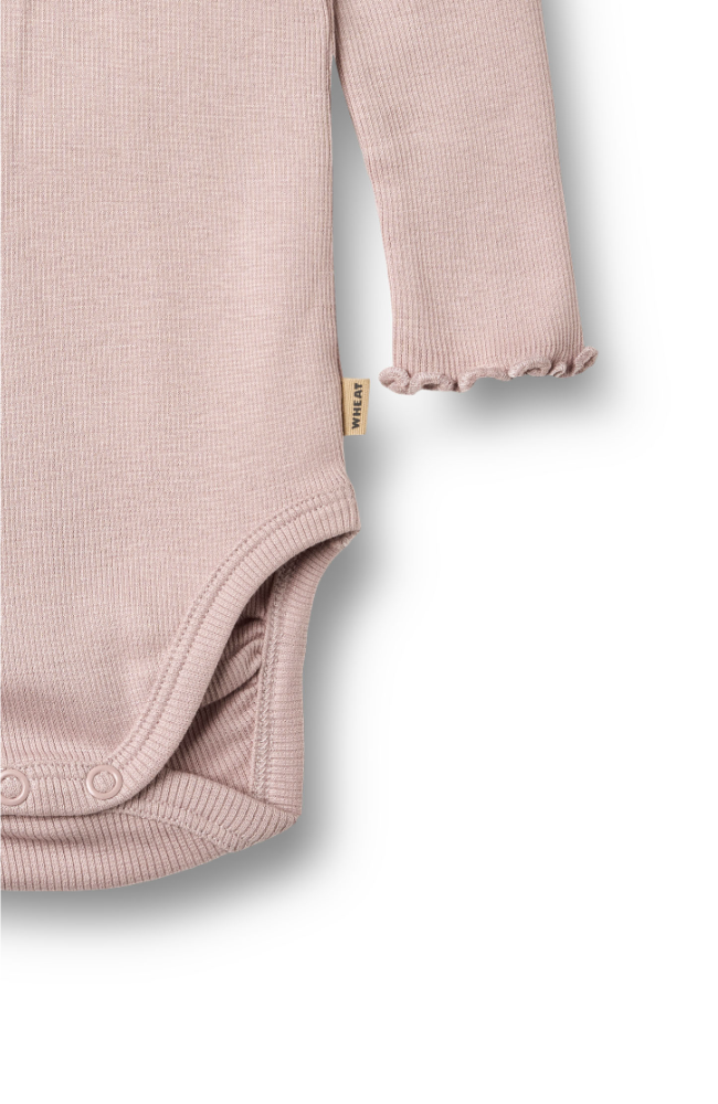 Rib Body L/S Lotta - Soft Lilac