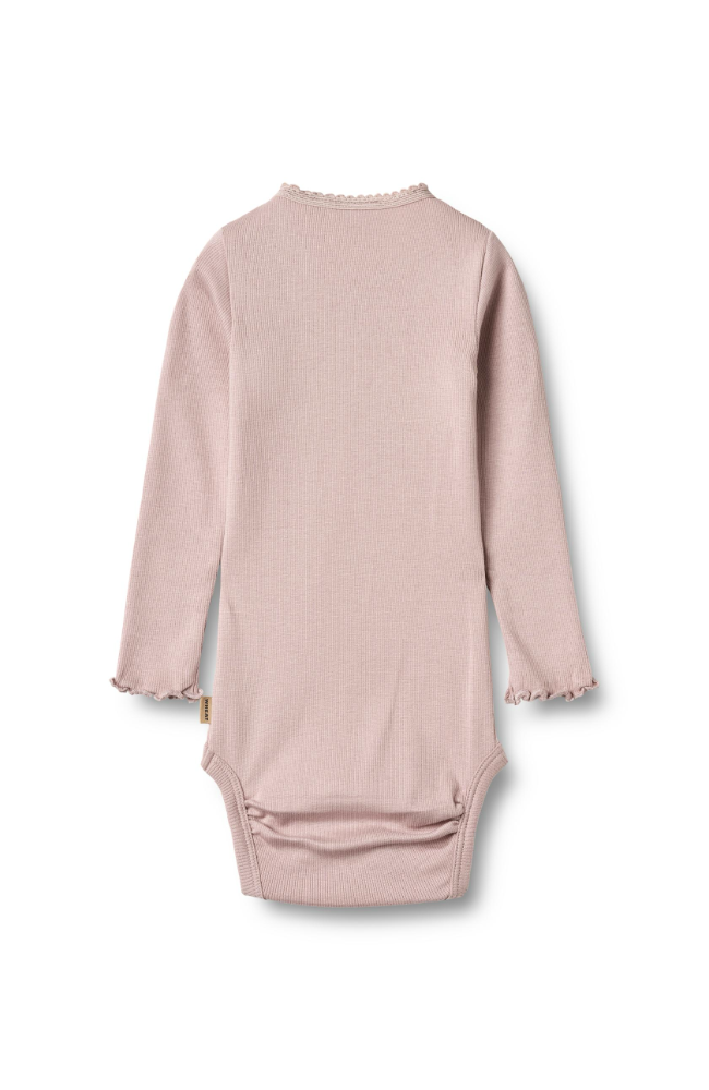 Rib Body L/S Lotta - Soft Lilac
