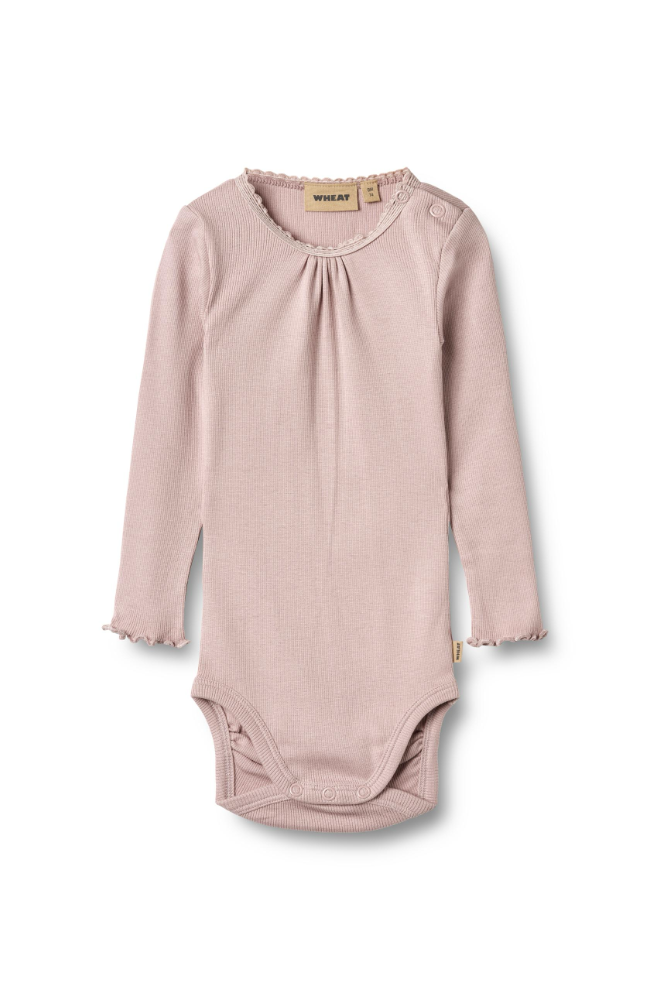 Rib Body L/S Lotta - Soft Lilac