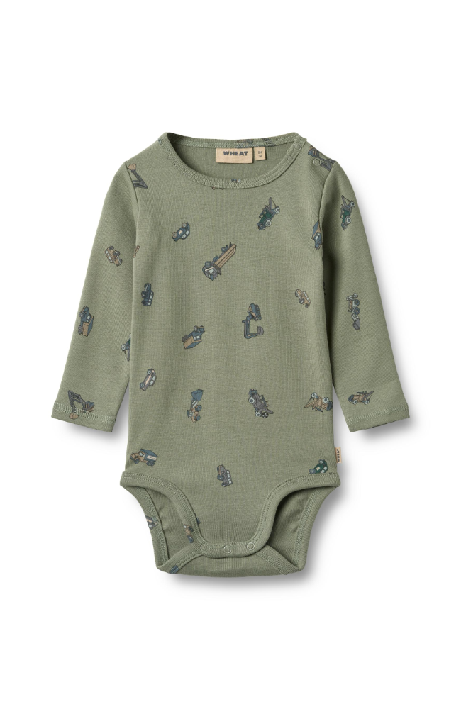 Body L/S Freddie - Dusty Green Cars st.56-92