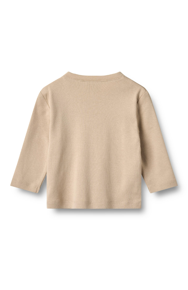 T-shirt L/S Ray - Warm Sand