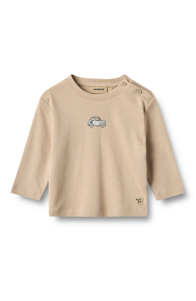 T-shirt L/S Ray - Warm Sand