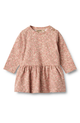 Jersey Baby Dress L/S Bessie - Rose Dust Flower Meadow st.62-92