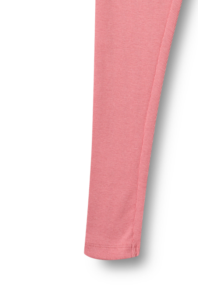Rib Leggings Maddy - Soft Pink st.98-140