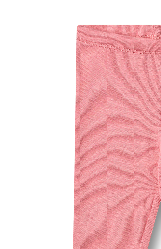 Rib Leggings Maddy - Soft Pink st.98-140