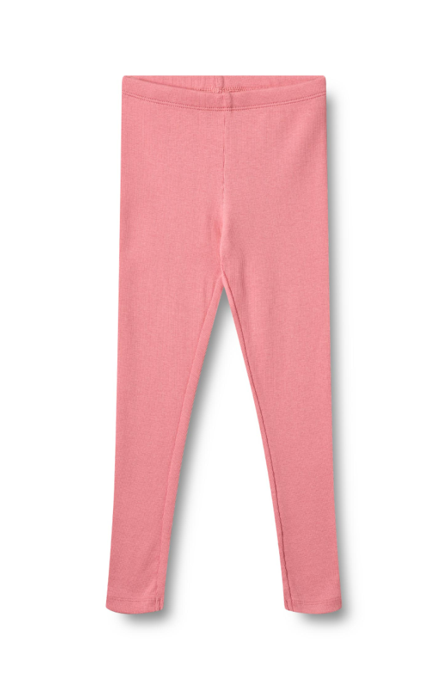 Rib Leggings Maddy - Soft Pink st.98-140