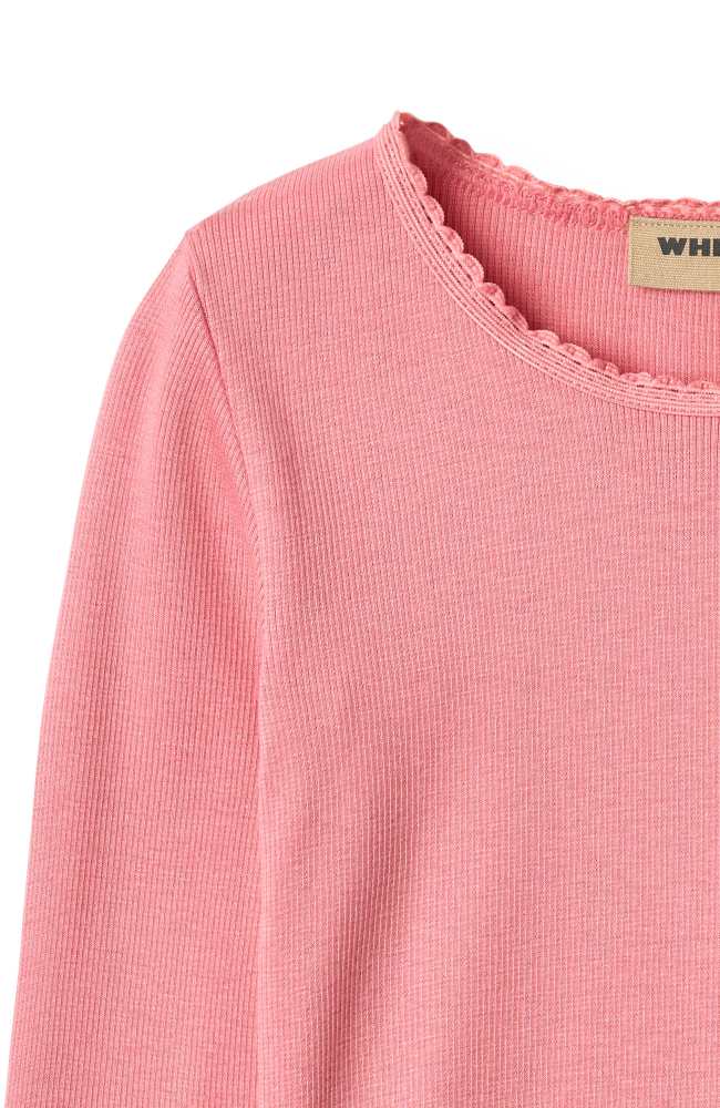 Rib T-Shirt L/S Reese - Soft Pink