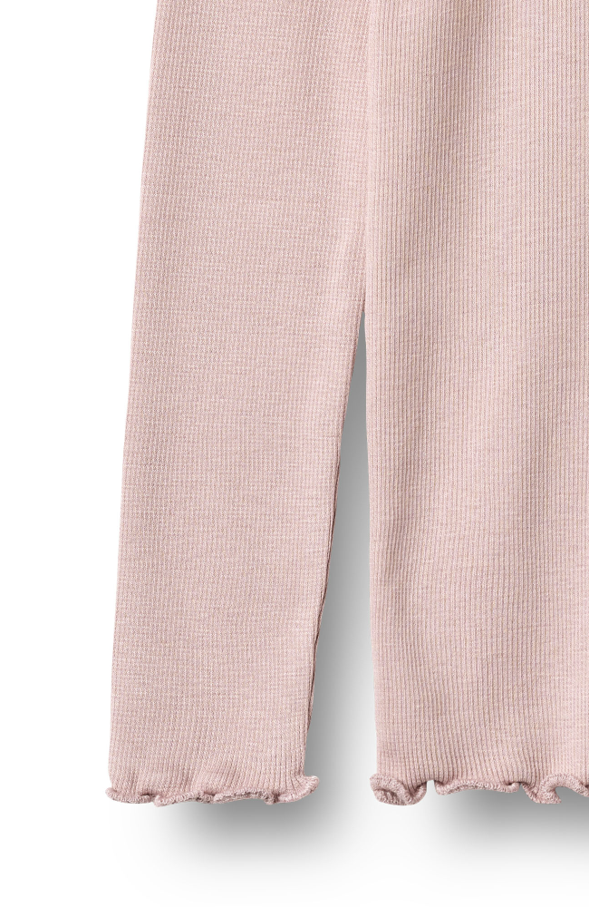 Rib T-Shirt L/S Reese - Soft Lilac