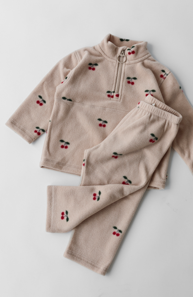 Tavi Fleece Shirt - Cherry