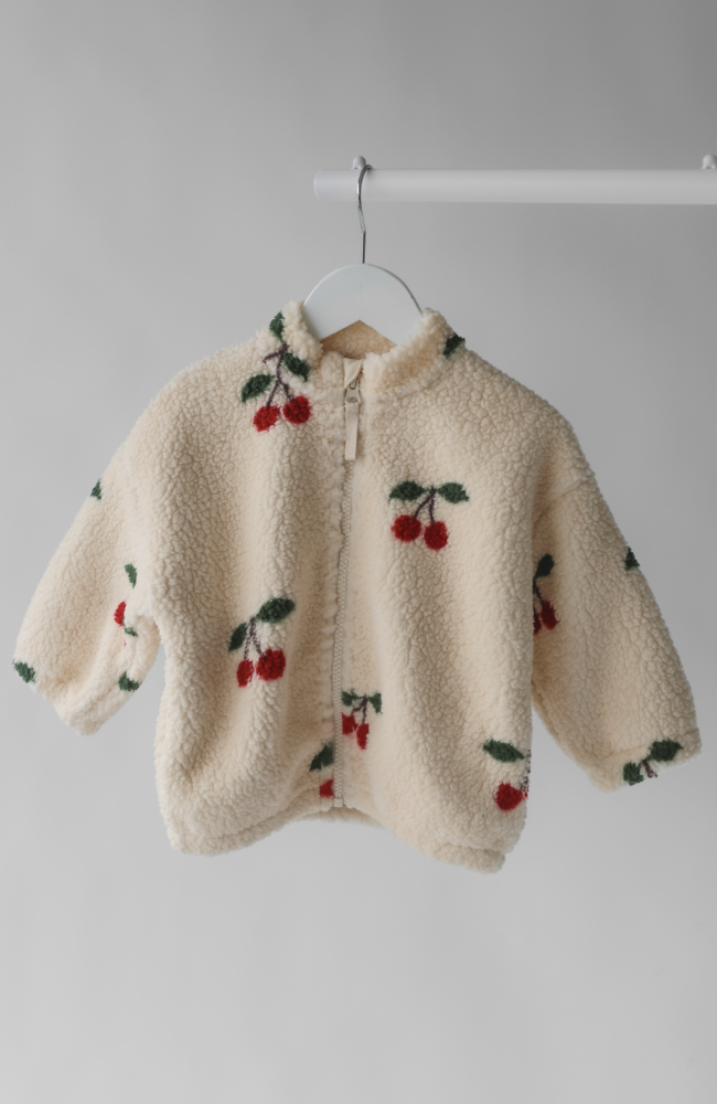 Jordy Teddy Jacket - Ma Grande Cerise