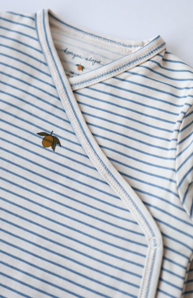 Newborn Onesie - Stripe Bluie