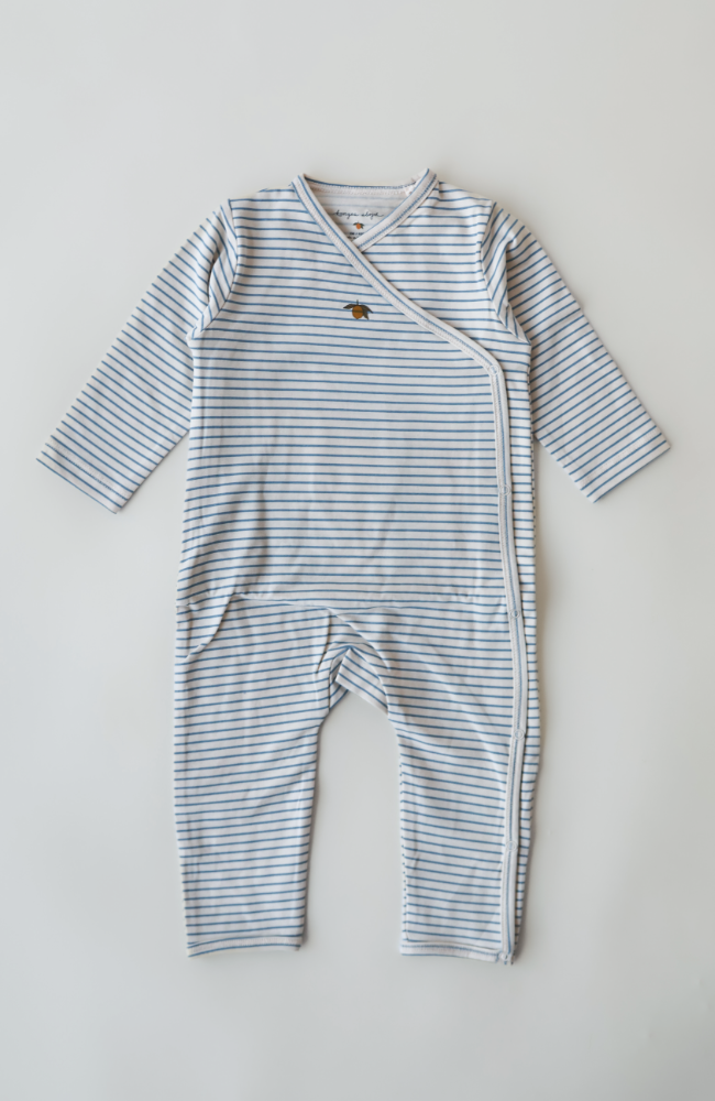 Newborn Onesie - Stripe Bluie