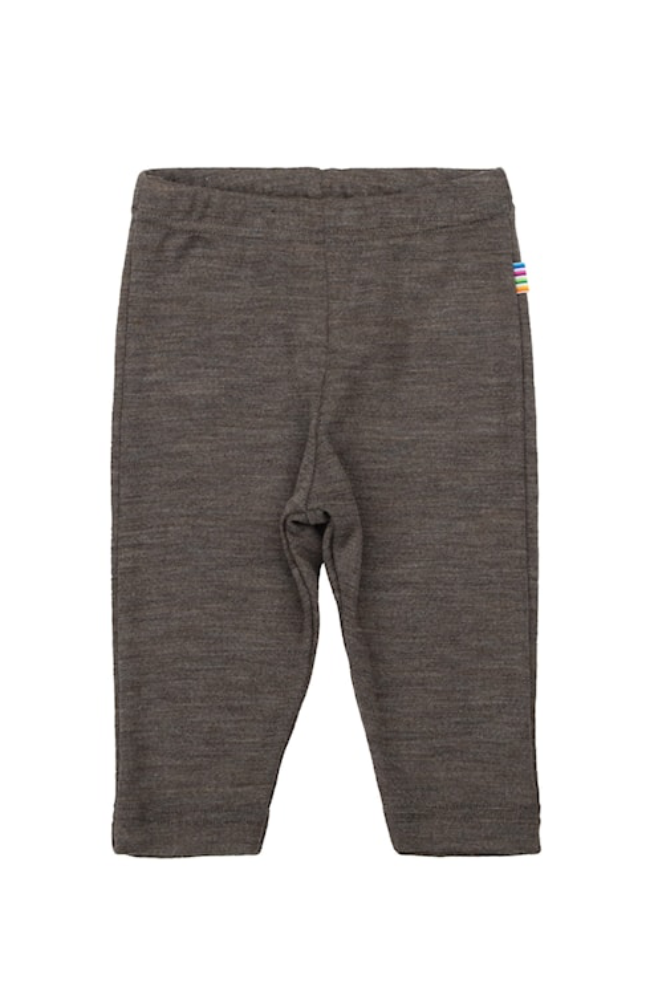 Ullar/Silki Leggings - Brown Melange / Limited