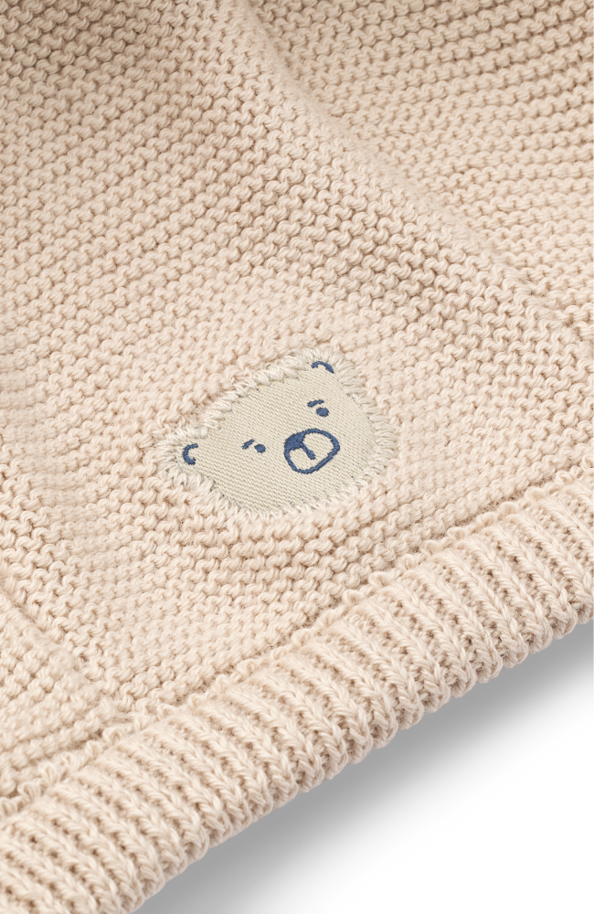 Rose Baby Bonnet - Sandy