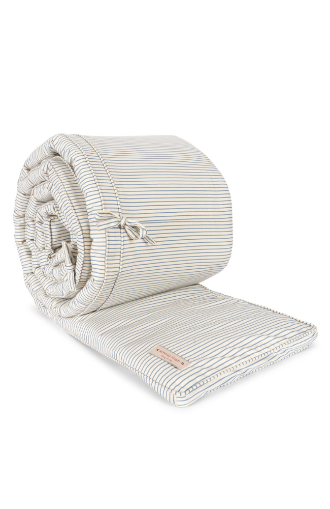 Bed Bumper Firm - Stripe Bluie