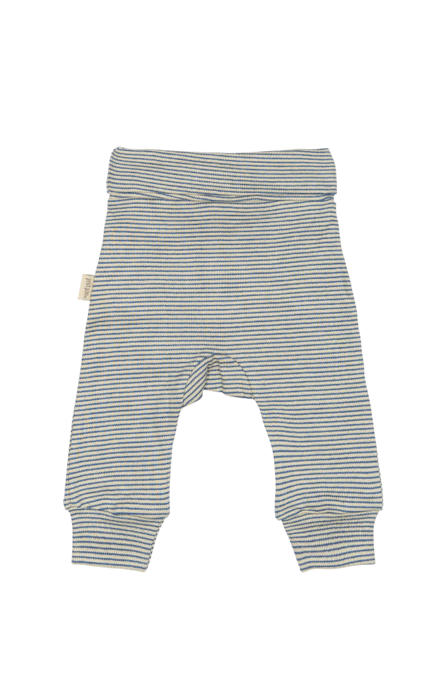 Fold Leggings Pointel NB - True Navy / Off White