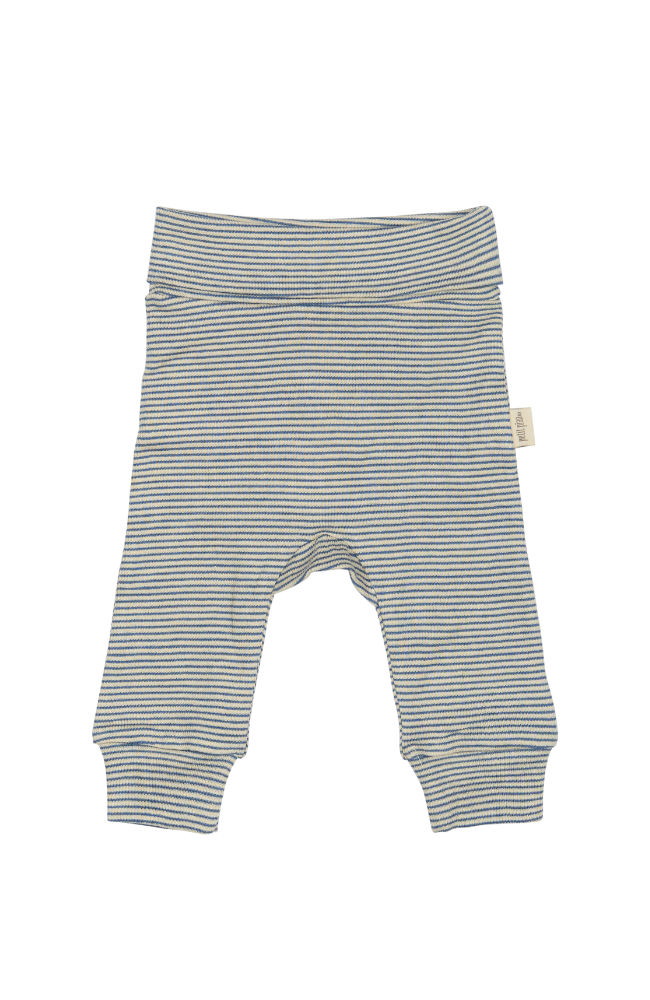 Fold Leggings Pointel NB - True Navy / Off White