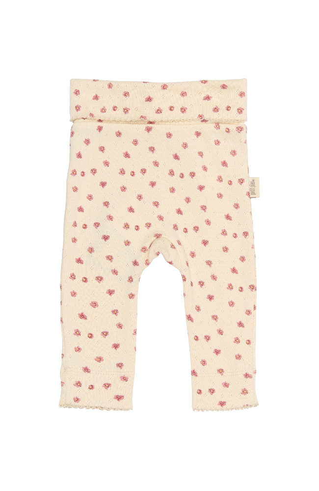 Fold Leggings Pointel NB - Autumn Anemone AOP