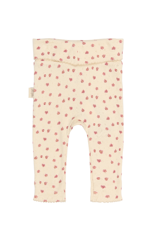 Fold Leggings Pointel NB - Autumn Anemone AOP