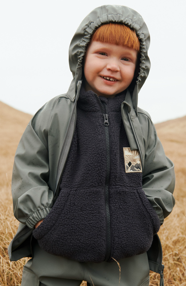 Rainwear Chardy Jacket - Thunder Sky / st. 98-128