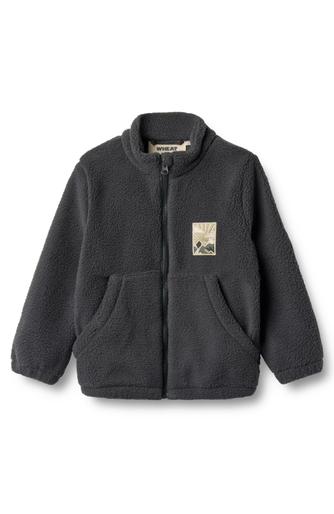 Fleece Jacket Helge - Black Sea