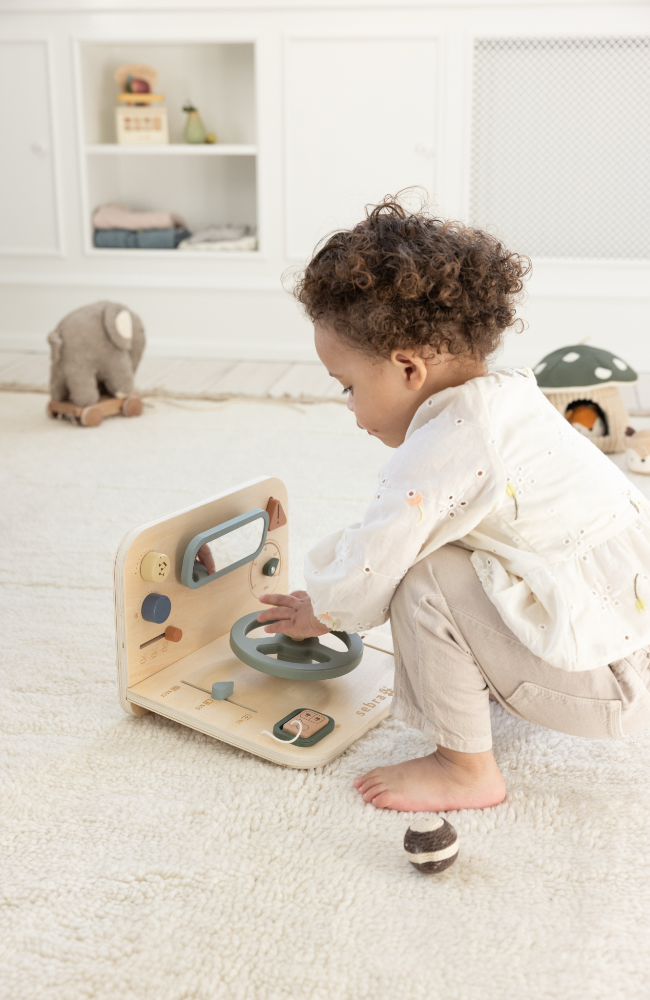 Wooden Activity Panel - Car