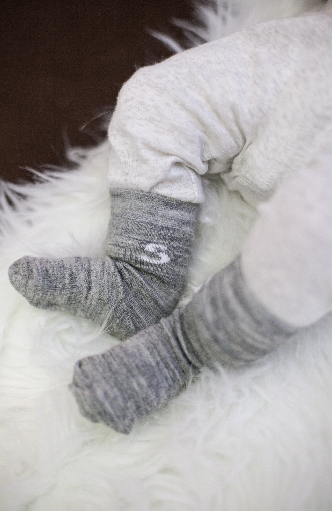 Stuckies Wool Socks - Haze