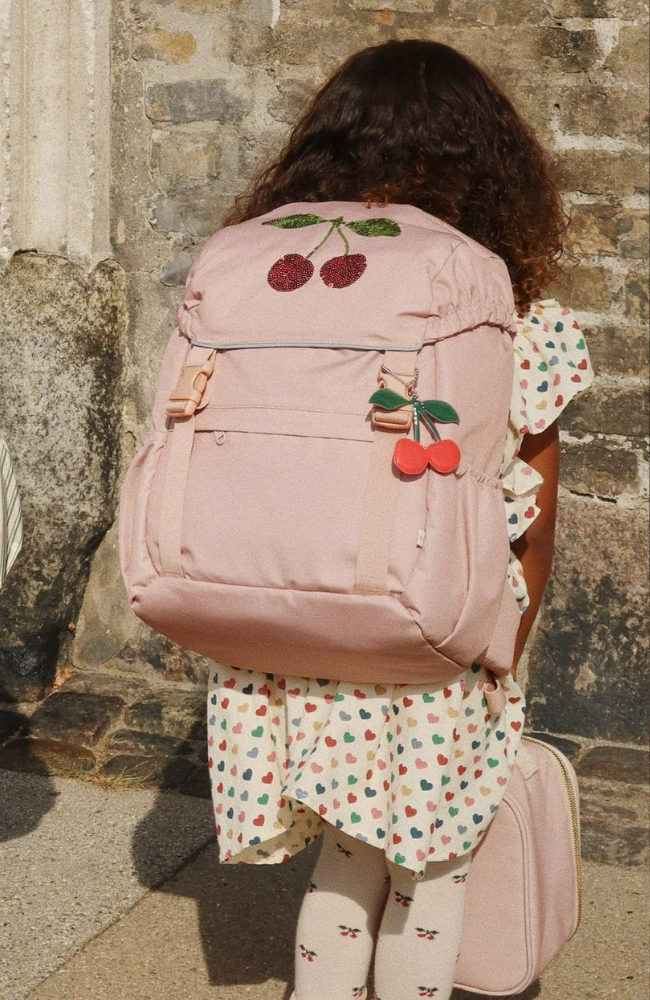 Clover Schoolbag - Mahogany Rose