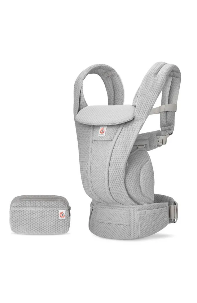 Burðarpoki Omni Deluxe Mesh - Pearl Grey