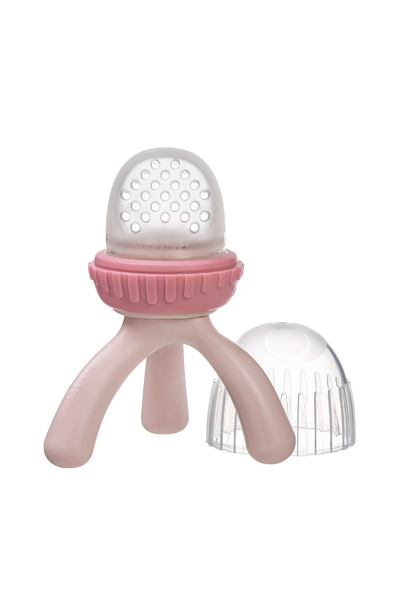 Silicone Fresh Food Feeder - Blush
