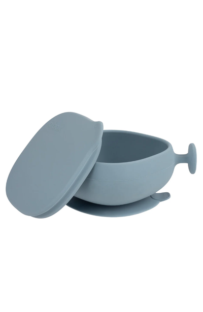 Silicone Bowl With Lid - Ocean