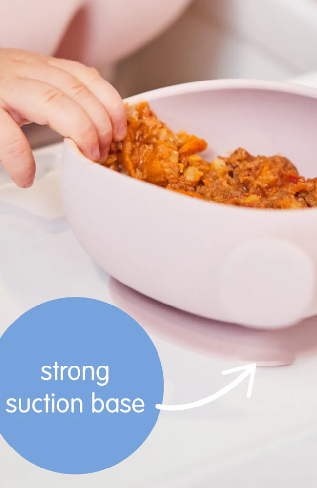 Silicone Bowl With Lid - Latte