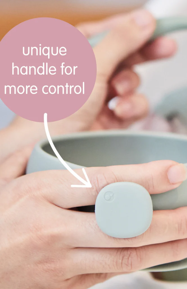 Silicone Bowl With Lid - Latte