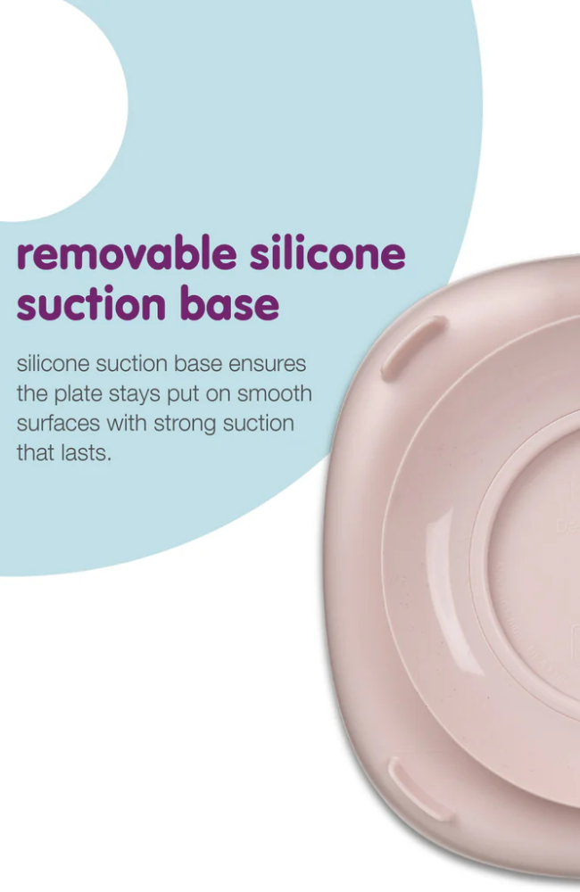 2 in 1 Suction Plate - Blush