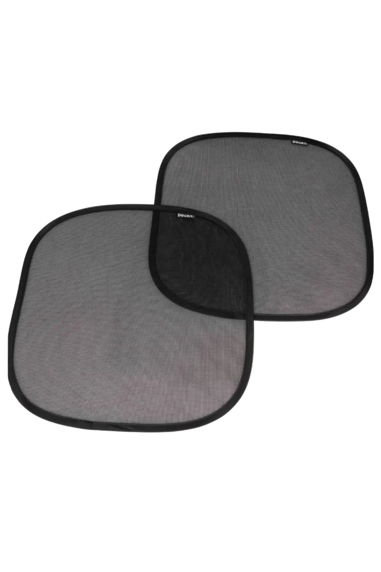 Static Car Sunshade 2pcs - Black
