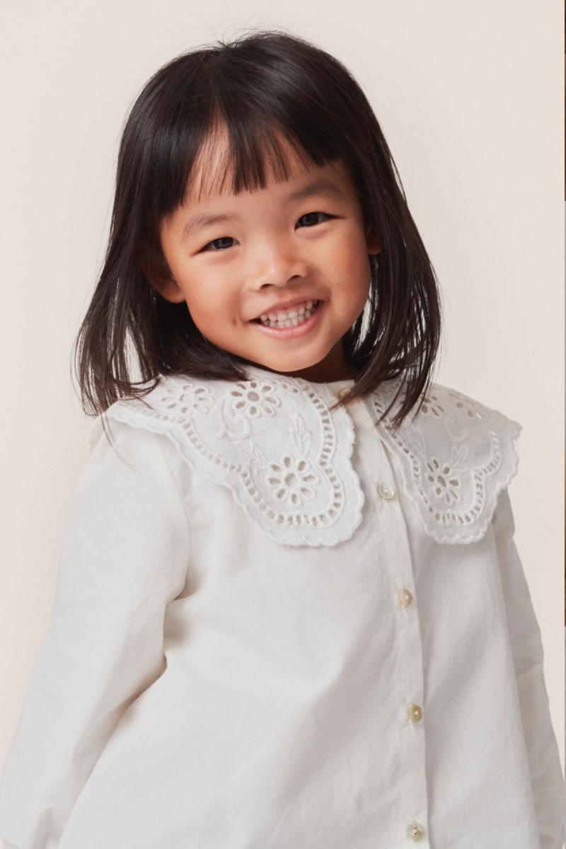 Rilo Collar Shirt - Cream White
