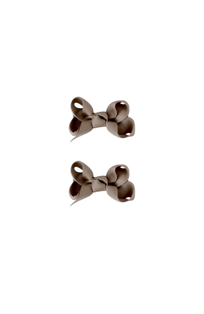 Small Bows 2pk - Chocolate