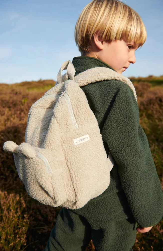 Allan Pile Backpack With Ears - Mist